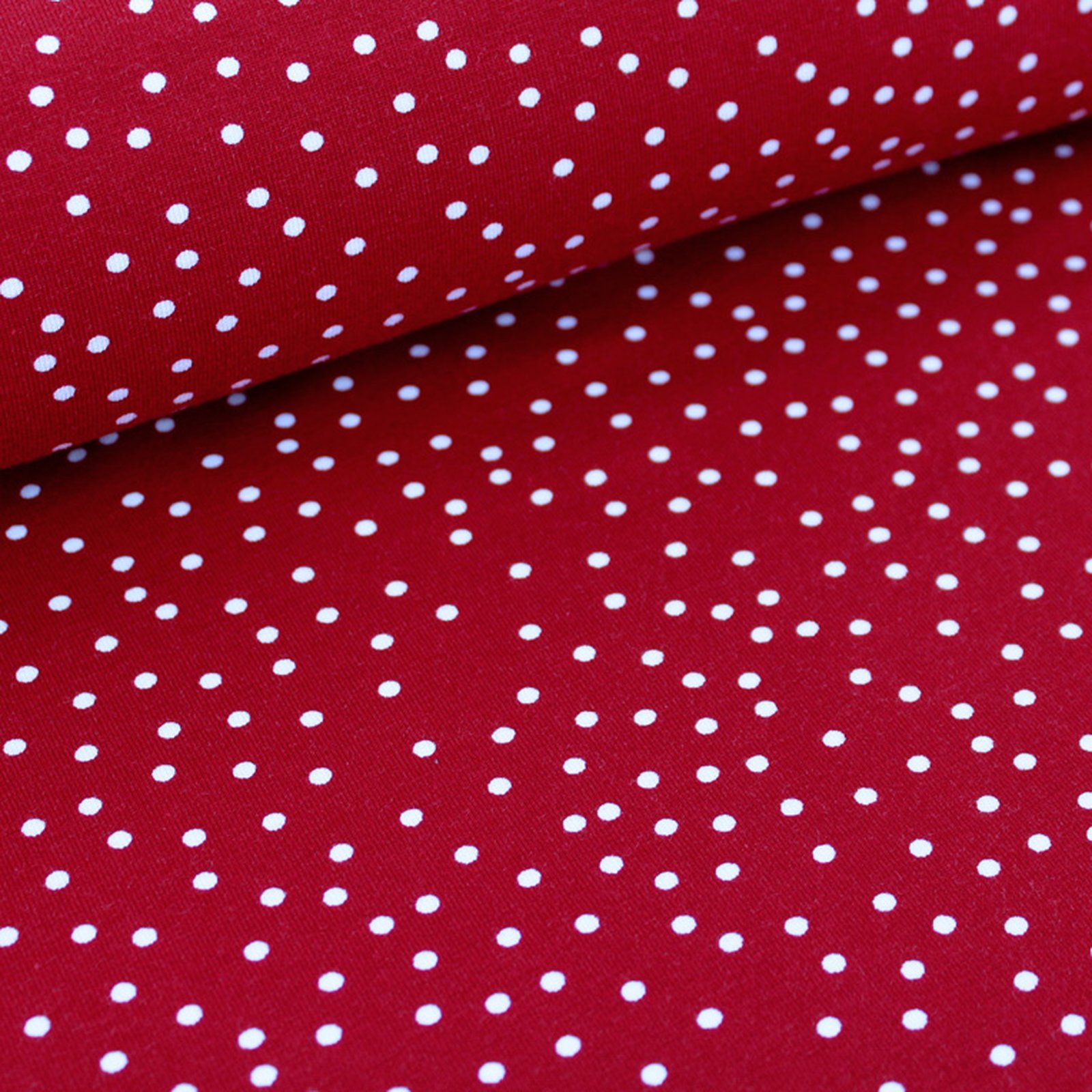 Biojersey Dotties (kirsche) von Stoffonkel