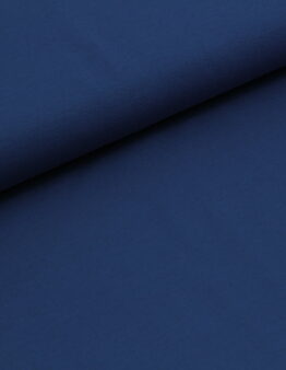 Biojersey Uni marineblau von Stoffonkel