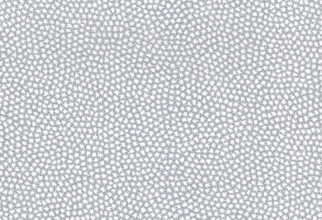 Druckstoff Capri 010506287 hellgrau weisse Sternblümchen von Westfalenstoffe