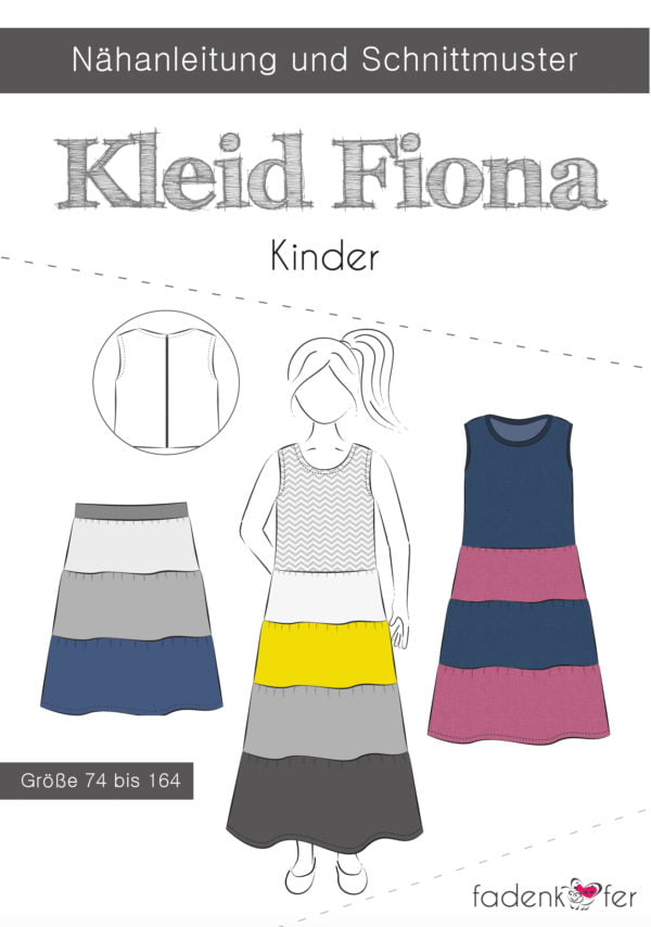 Papierschnittmuster Fadenkäfer Fiona Kinder