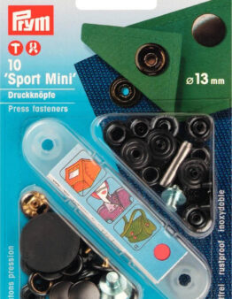 Prym NF-Druckknopf Sport Mini brüniert 13 mm (390502)