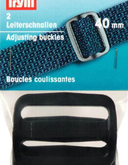 Leiterschnalle Prym (416387) 40mm schwarz