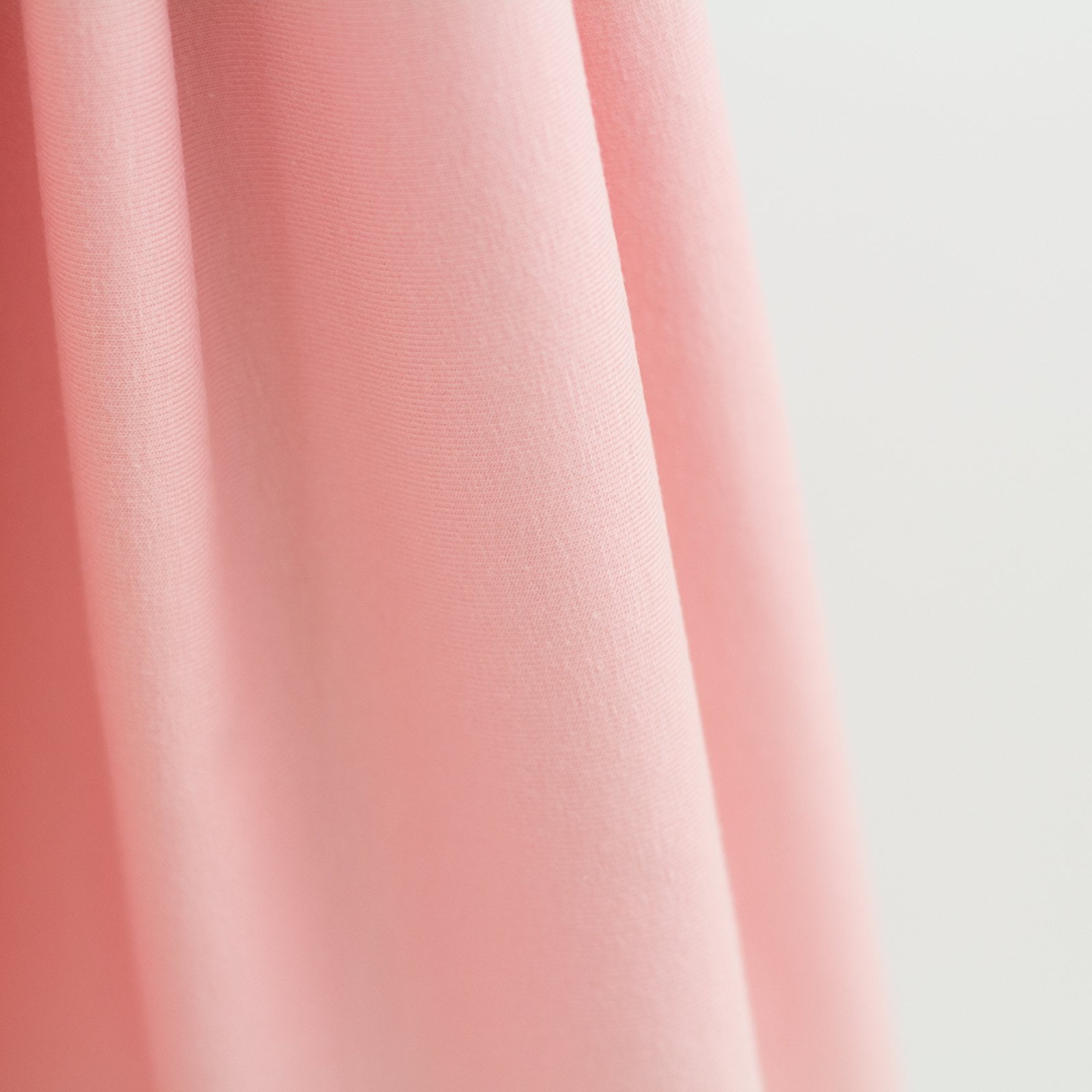 Biojersey Uni - peach rose von Stoffonkel