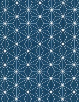 Druckstoff 010507544 Kopenhagen blau weiss von Westfalenstoffe