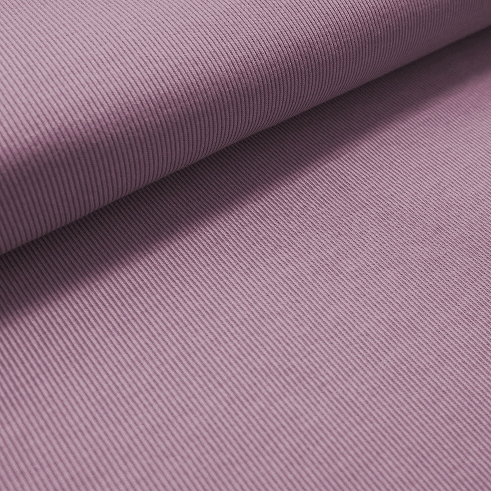 Jacquard Rippenmuster woodrose von Stoffonkel