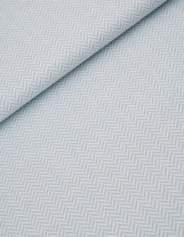 Jacquard Fischgrät gletscher von Stoffonkel