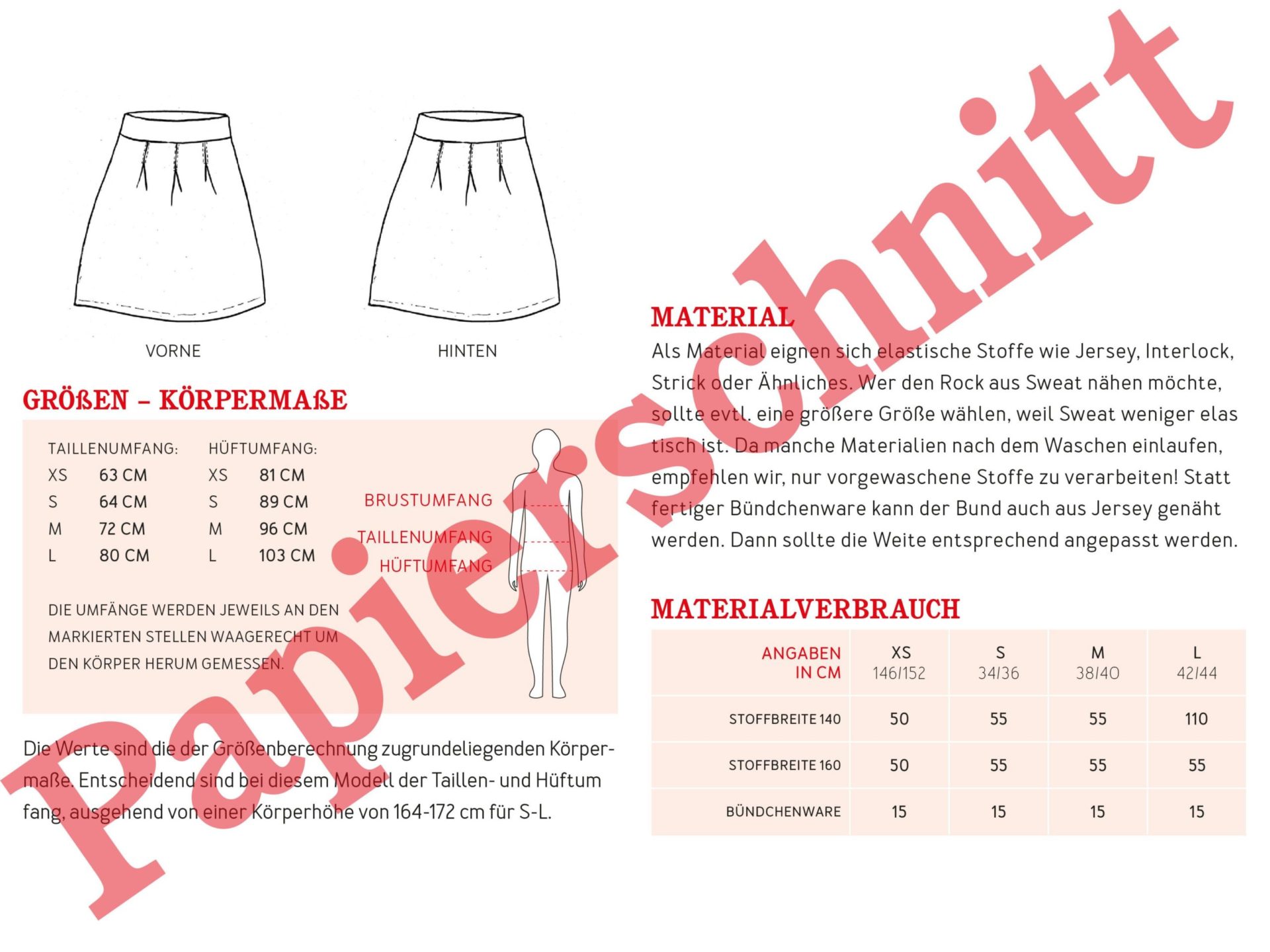 Papierschnittmuster von Studio Schnittreif " Frau Antje "