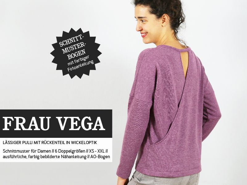 Papierschnittmuster von Studio Schnittreif " Frau Vega "