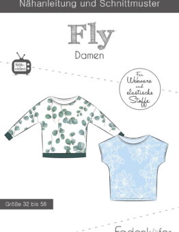 Papierschnittmuster Fadenkäfer Fly Damen