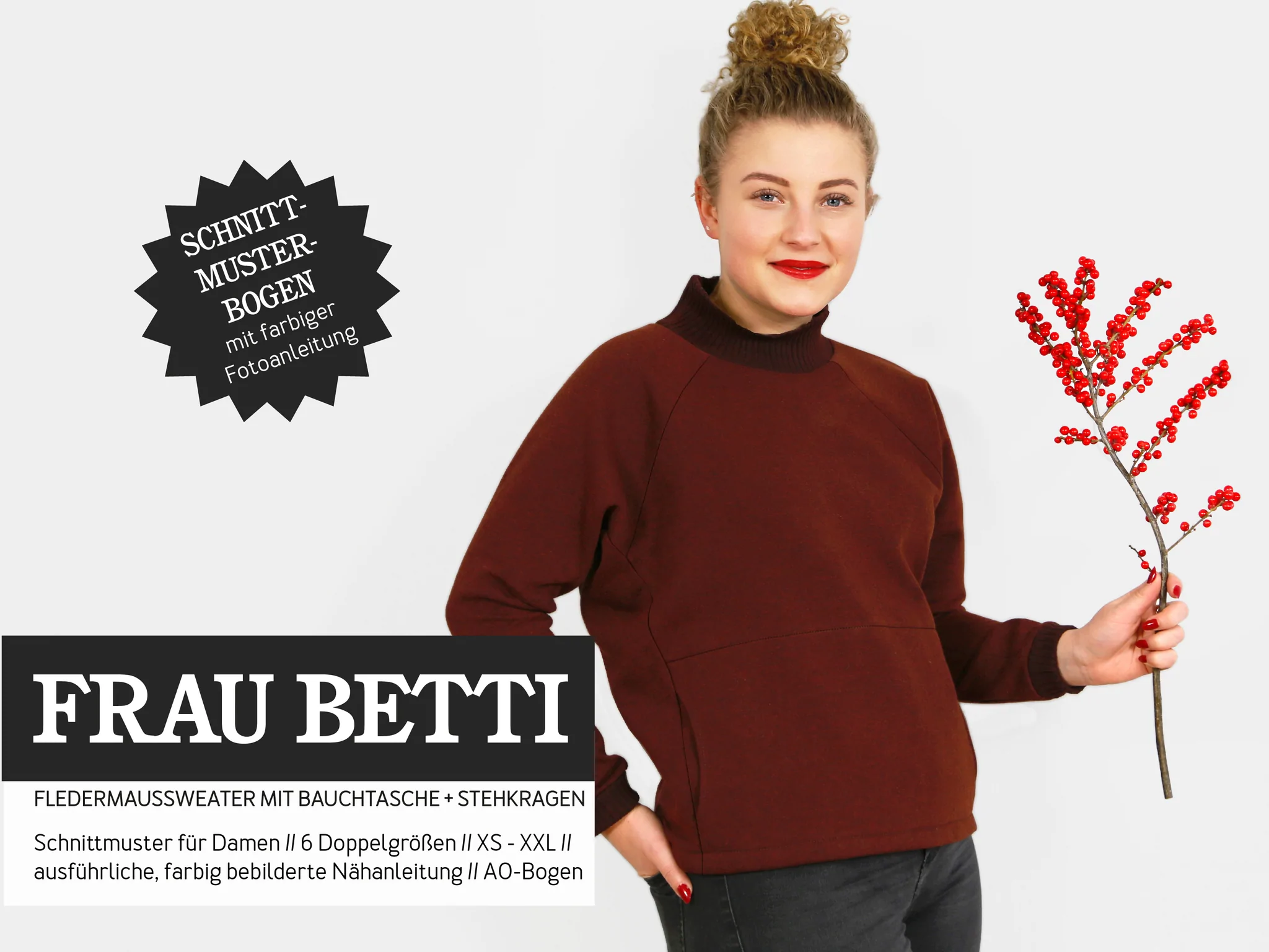 Papierschnittmuster von Studio Schnittreif Frau Betti XS -XXL