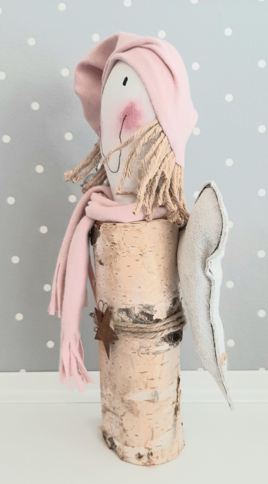 Engel in rosa Nr. 13