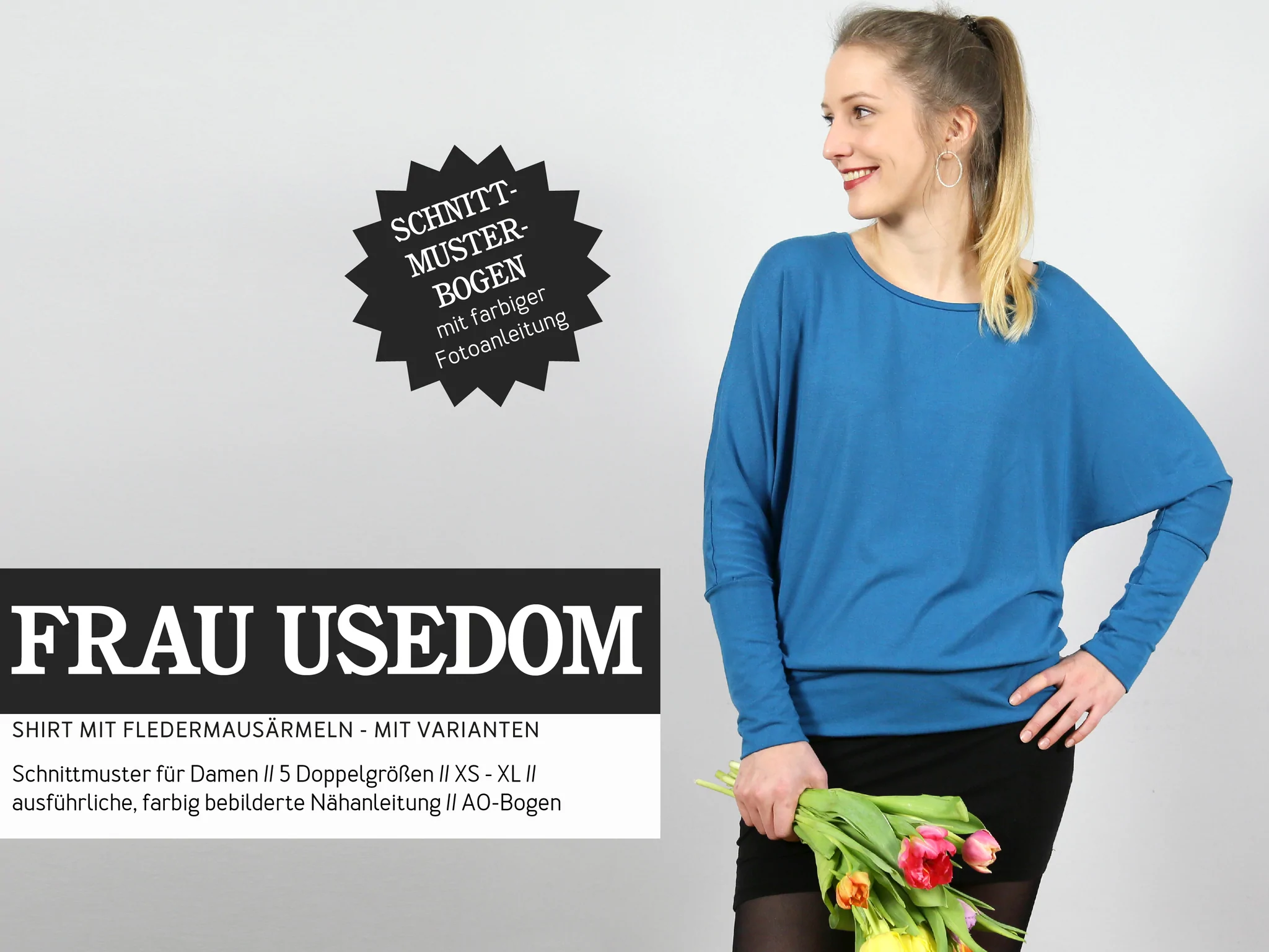 Papierschnittmuster von Studio Schnittreif Frau Usedom XS -XL