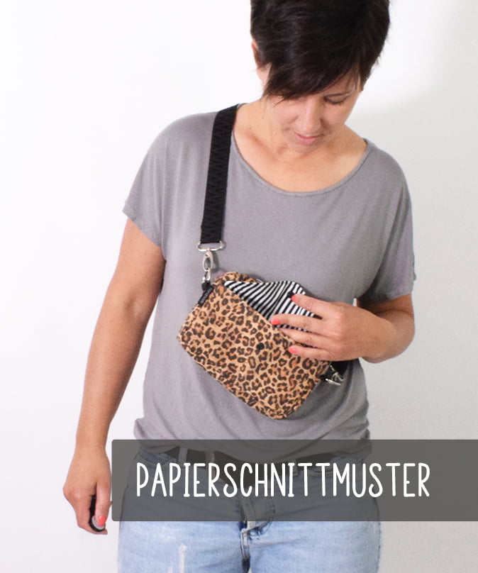 Papierschnittmuster GÜRTEL.tasche von LeniPepunkt