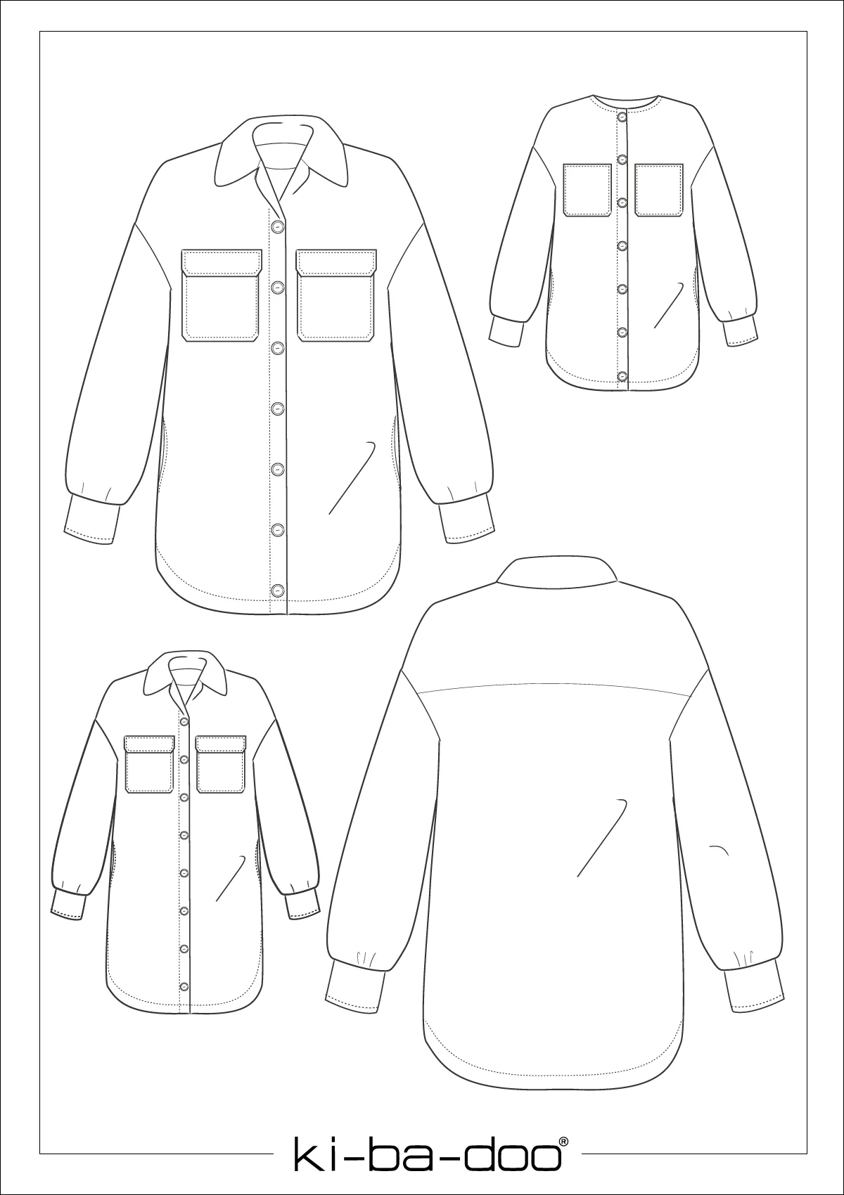 PAPIERSCHNITT SHACKET GLORIA | GRÖSSE 32-58