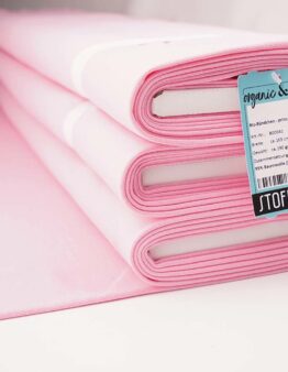 Bio-Bündchen (princess pink) von Stoffonkel