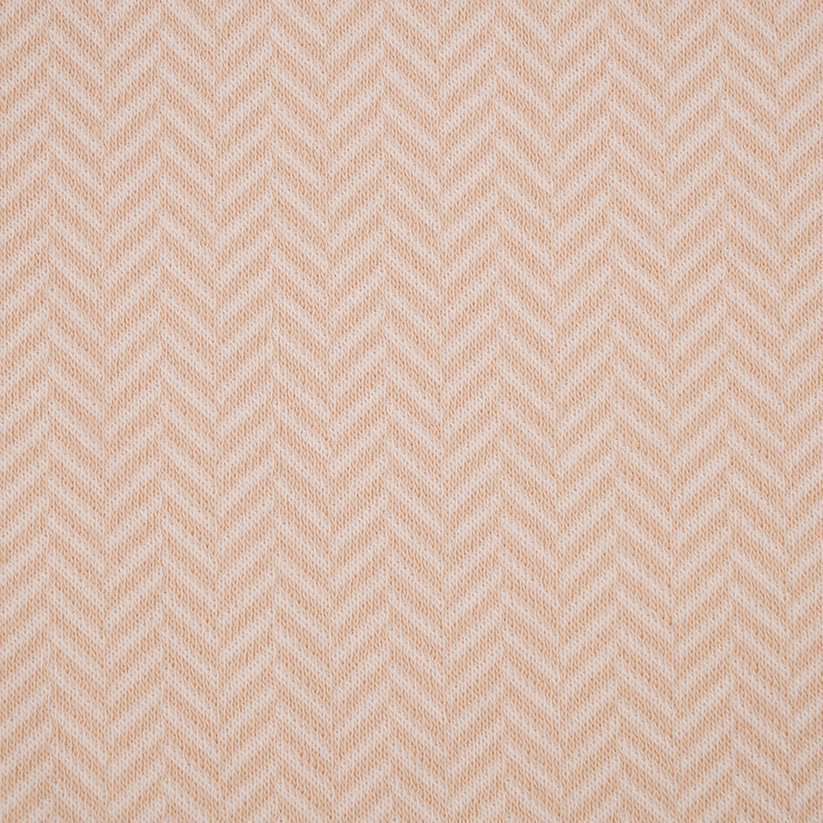 Jacquard Fischgrät macadamia von Stoffonkel