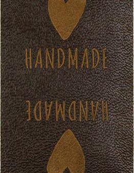 Knicklabel handmade Lederimitat braun