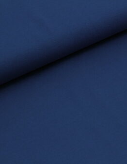 Bio-French Terry Uni marineblau von Stoffonkel