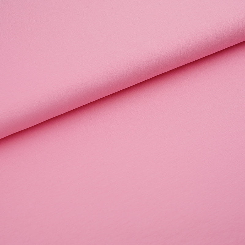 Bio-French Terry Uni princess pink von Stoffonkel