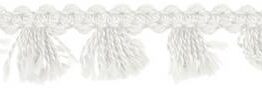 Fransenborte weiss (190191 Col. 009) 10mm