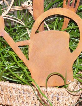 Hängedeko Gießkanne | Gartendeko Vintage zum Hängen
