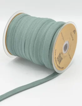 Flachkordel 15mm dusty green Col.522 (XCR13 )