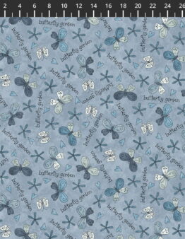 Baumwolle Butterflies and Blooms (4707-927)