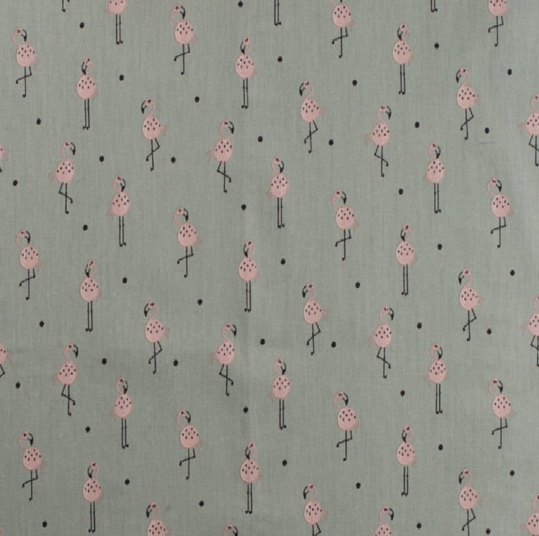Baumwolle Flamingos 67051K /R032