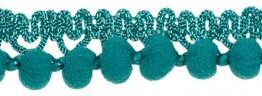 Bommelborte 10mm (190178) Col. 298 jade