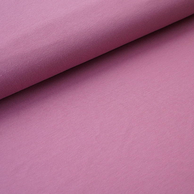 Bio - Softsweat vintage rose von Stoffonkel