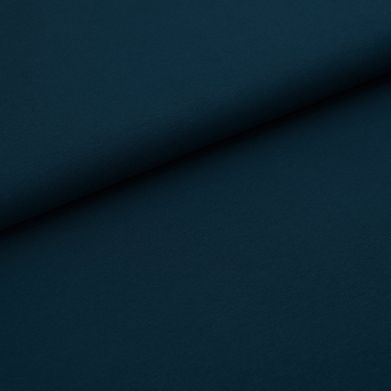 Bio - Softsweat marineblau von Stoffonkel