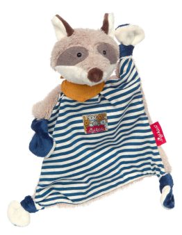 Schnuffeltuch, Waschbär blau von Sigikid