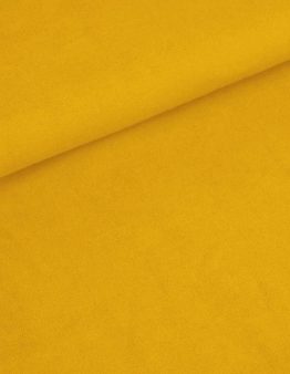 Bio - Baumwollfleece (senf) von Stoffonkel