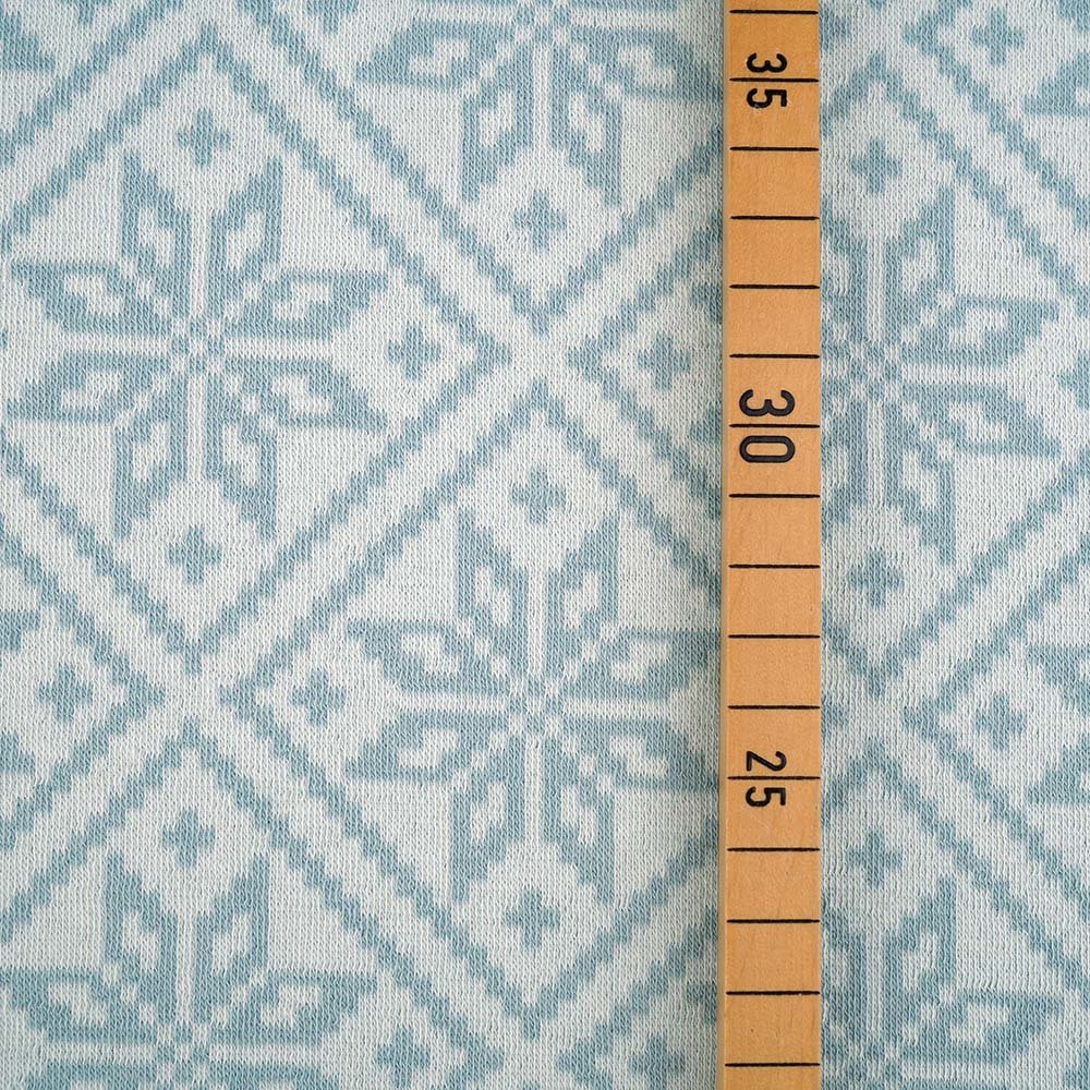 Bio-Jacquard Snowflake gletscher von Stoffonkel