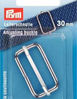 Leiterschnalle Metall von Prym (615805) 30mm silber