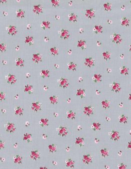 Babycord 011007137 grau, pink von Westfalenstoffe
