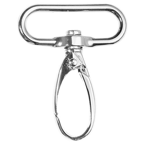 Karabinerhaken Metall (196048) 57mm x 40mm silber