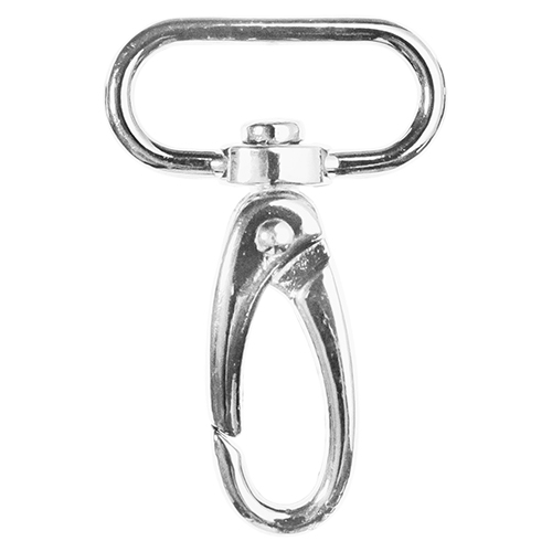 Karabinerhaken Metall (196053) 57mm x 30mm silber
