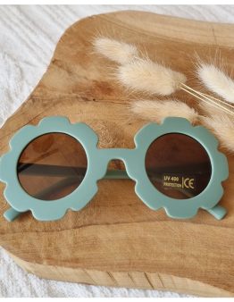 Baby- und Kindersonnenbrille mit UV 400- Schutz salbei Blume