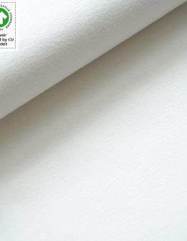 Bio-Baumwolljersey offwhite (100% Biobaumwolle) von Stoffonkel
