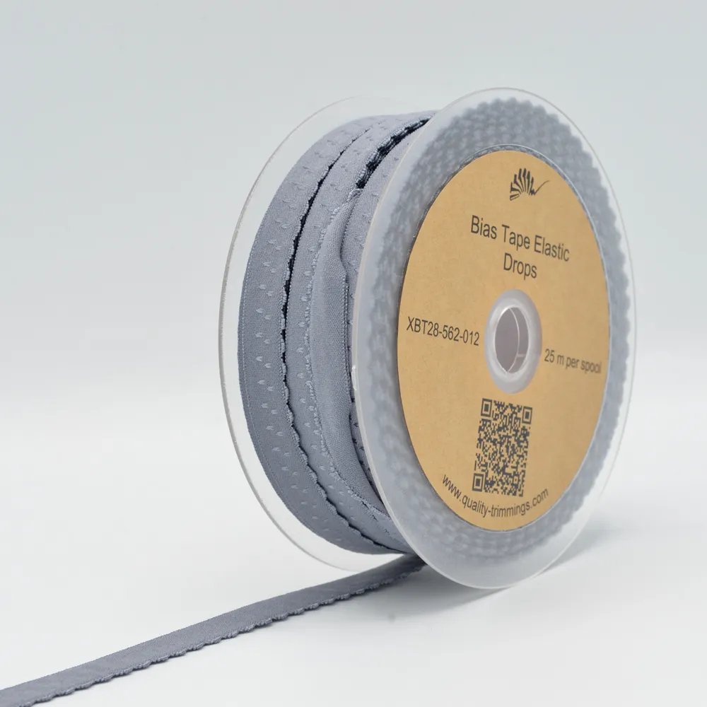 Elasticband 20mm in grey / grau 562 (XBT 0028)