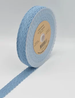 Häkelborte 25mm in ashley blue 501 (XLA12)