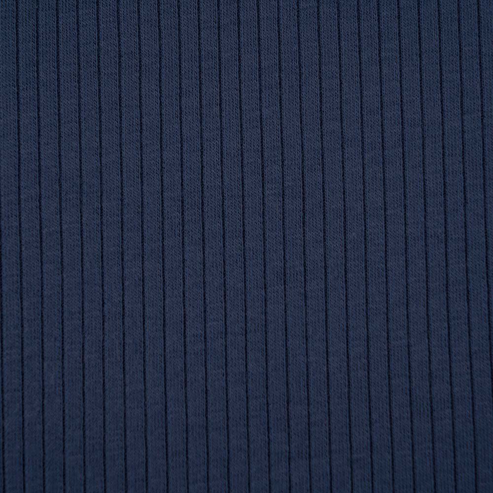 Bio Ribknit China blue von Stoffonkel