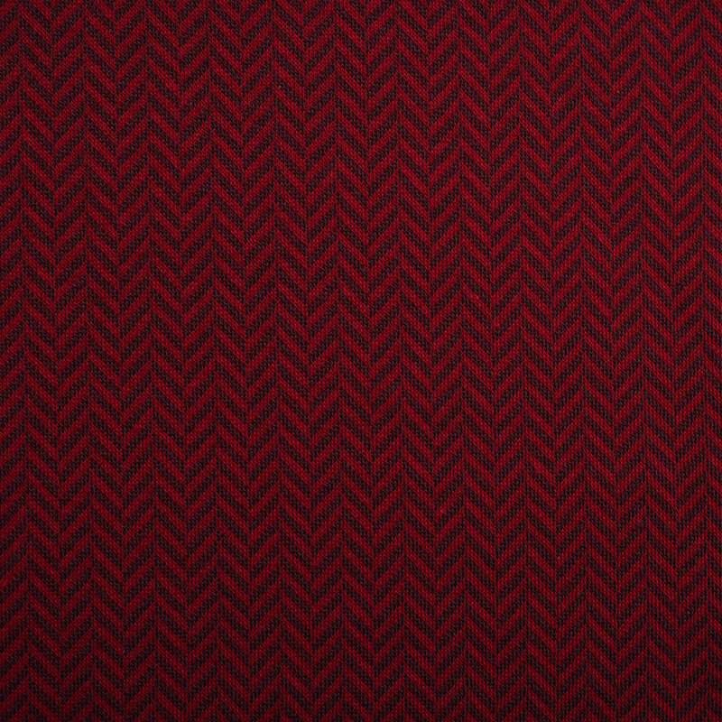 Jacquard Fischgrät kirsche von Stoffonkel