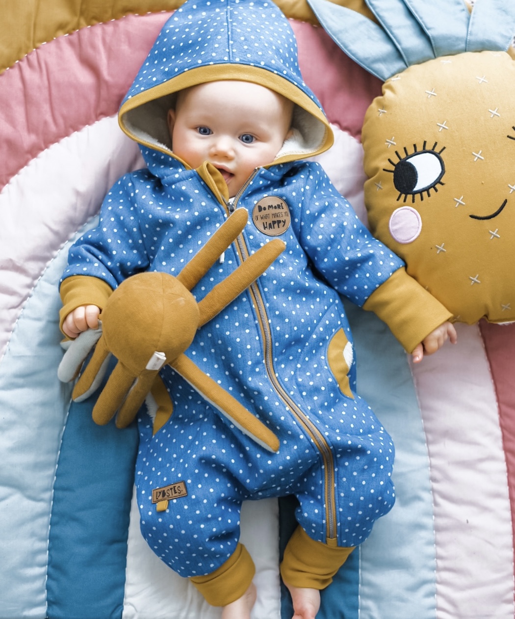 Papierschnittmuster Lybstes Jolly Jumper Outdoor 2 Knopf (Gr. 50-122)