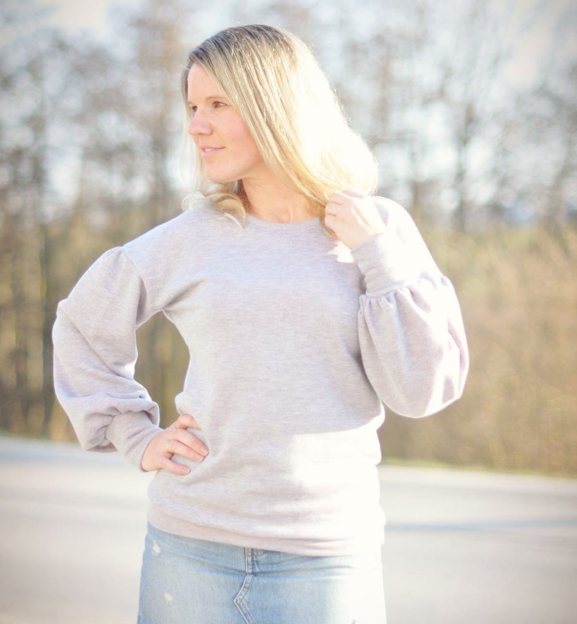 Papierschnittmuster Lybstes Sweater Damen Gr. 34 - 50