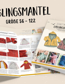 Papierschnittmuster Lybstes Lyblingsmantel (Gr. 56-122)