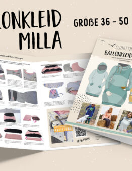 Papierschnittmuster Lybstes Ballonkleid Milla (Gr. 36 - 50)