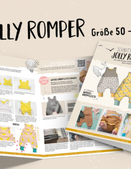 Papierschnittmuster Lybstes Jolly Romper (Gr. 50 - 98)