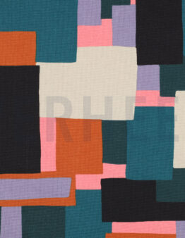 Canvas Abstract petrol/purple 03006.004